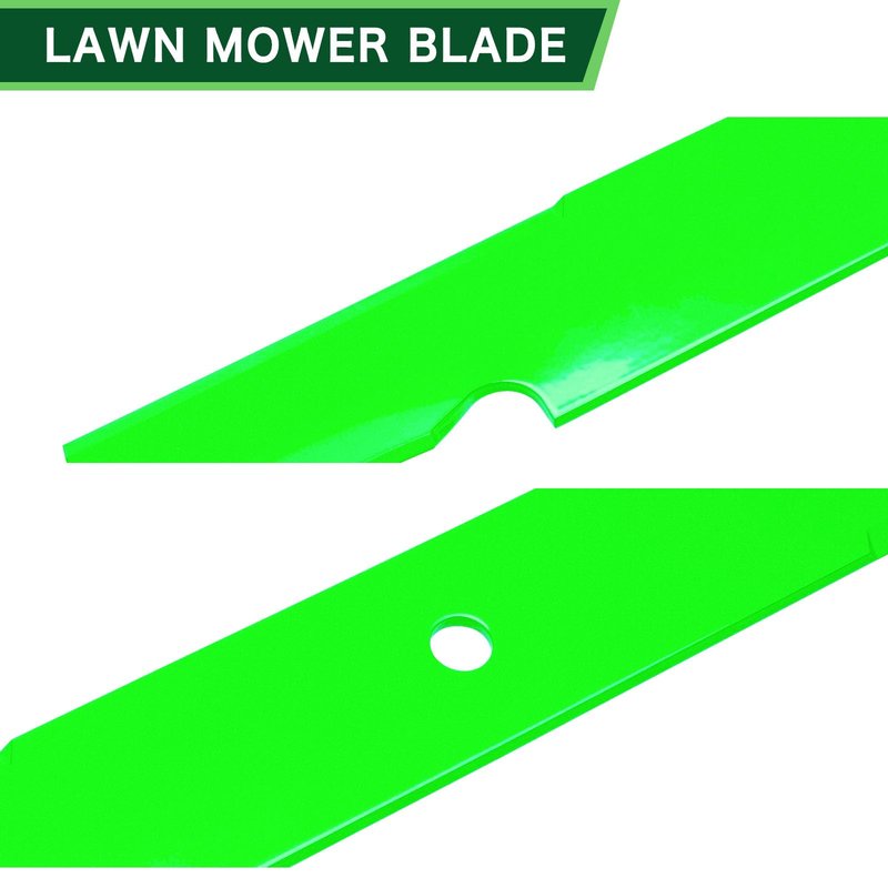 TENGMUJX 61 Inch Deck Mower Blades Fit for Ferris Scag Turf Tiger Bad Boy Outlaw Simplicity Zero Turn Mower Replaces OEM 038-6080-00 91-626 5101755 5101755s 5020842 48111 481708 6 Pack