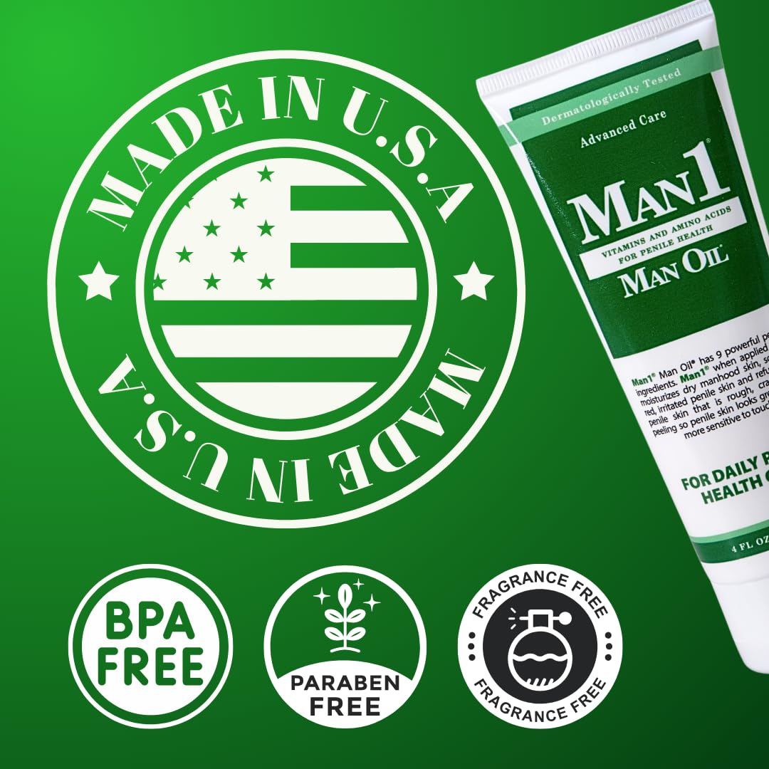 Penile Health Cream - Advanced Moisturizing Treatment for Dry, Red, Cracked Skin | 1.7 oz