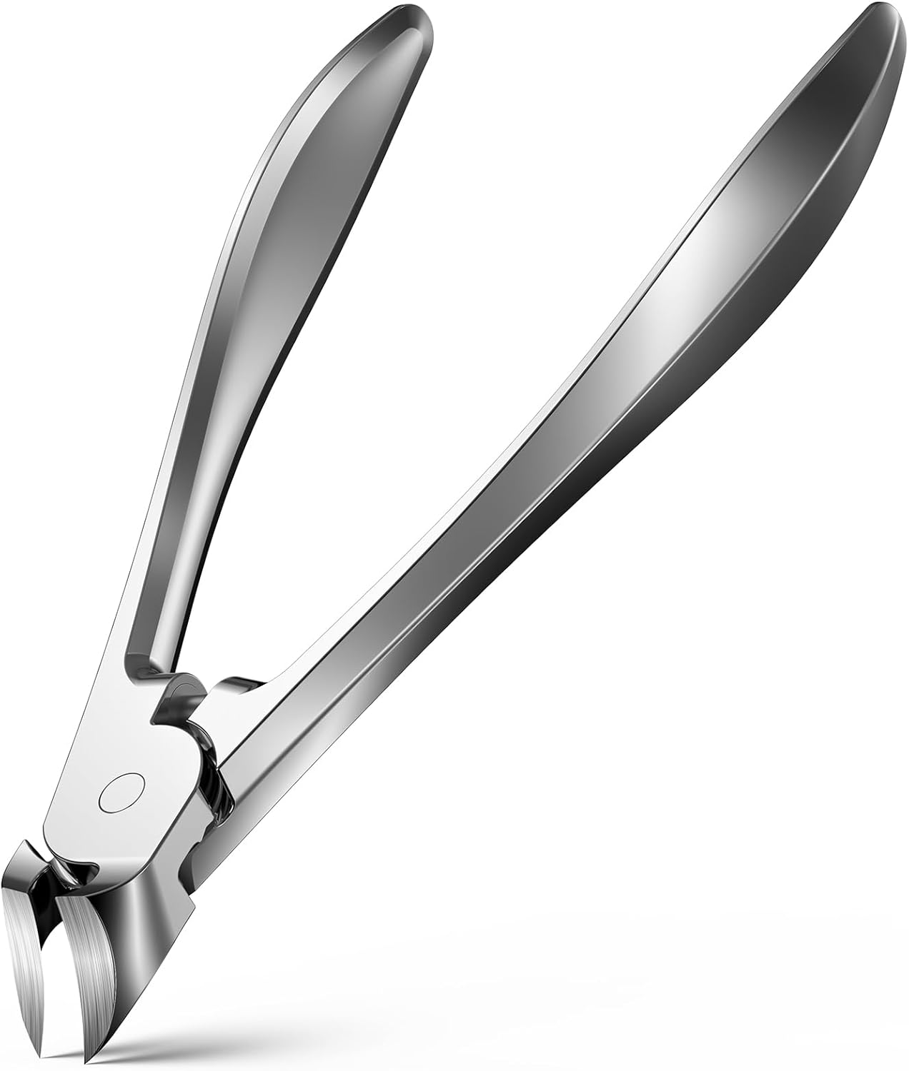 BEZOX Toenail Clippers for Seniors - Long Handled Curved Head Clippers for Thick Nails | Ergonomic Design, Black