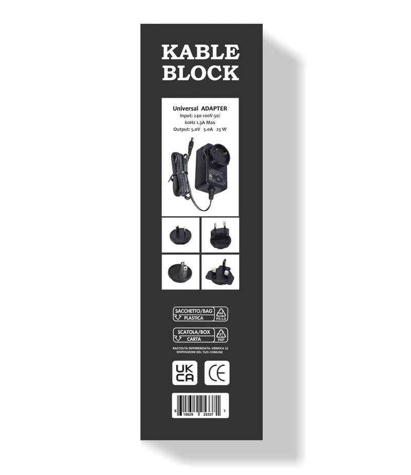 KONG TAK 4-Port USB Hub Station Charging Block And Professional Barber Appliance Magnetic Mat (Sold Separately) (GREEN BLOCK)