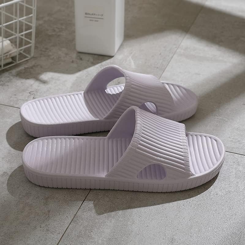 Quick Drying Shower Slippers - Lightweight Non-Slip Open-Toe EVA Shoes | Travel-Friendly & Breathable for Home & Outdoor Use