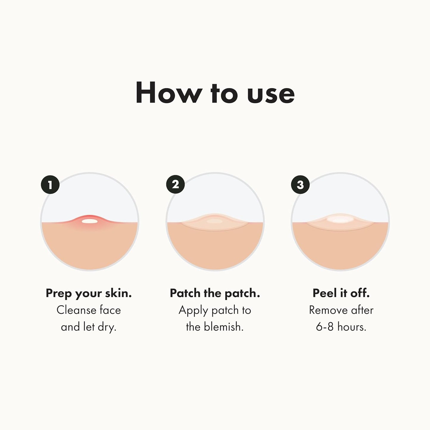 Mighty Patch Original - Hydrocolloid Acne Pimple Patch for Fast Zit & Whitehead Relief | 72 Count