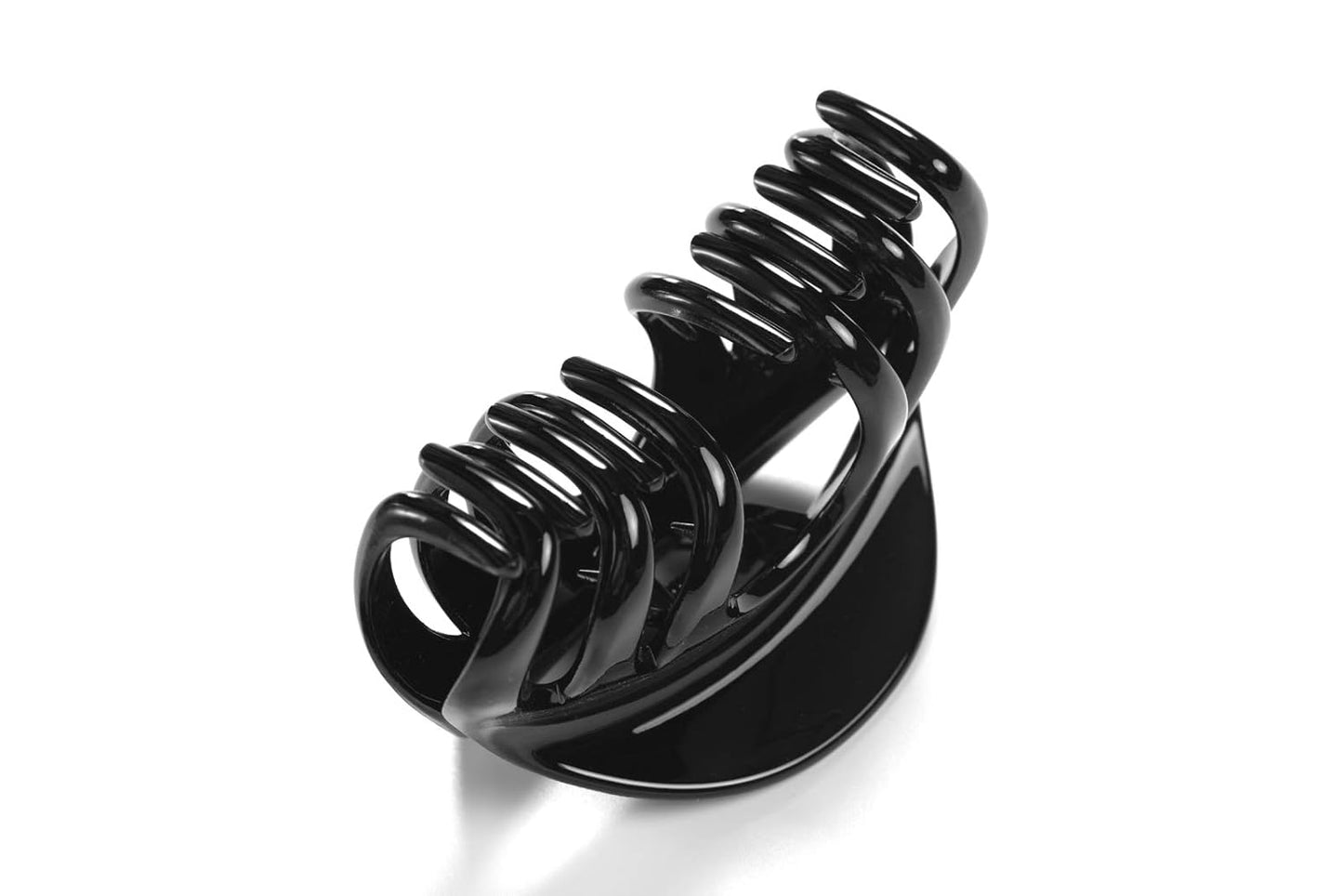 Youxuan 4 Inch Hair Claw Clip for Thick Hair - Stylish Black Grip Accessory