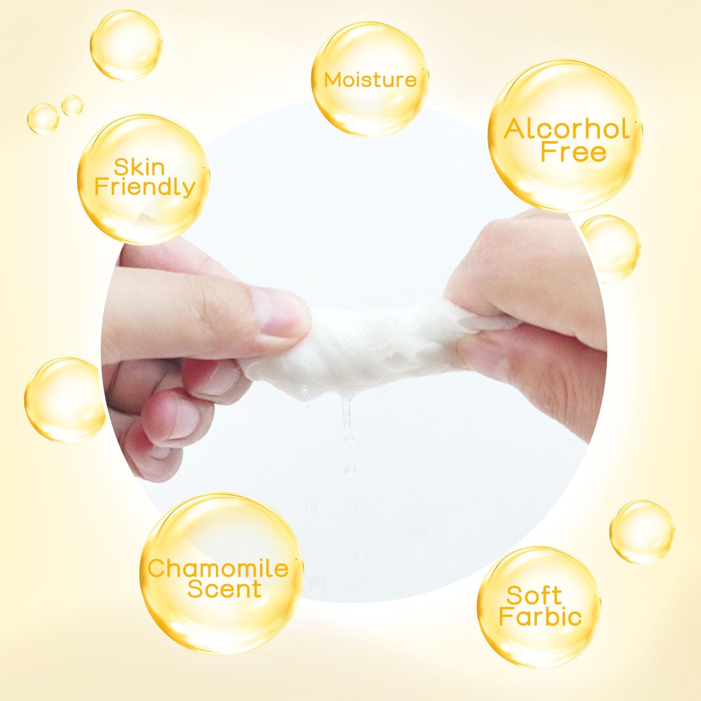Pack of 100 Travel Makeup Remover Wipes Bulk Individually Wrapped