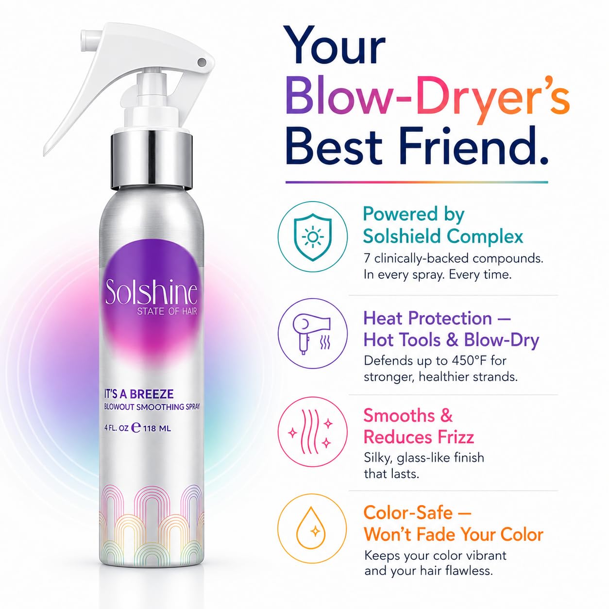 Solshine Hair It's a Breeze Blowout Spray