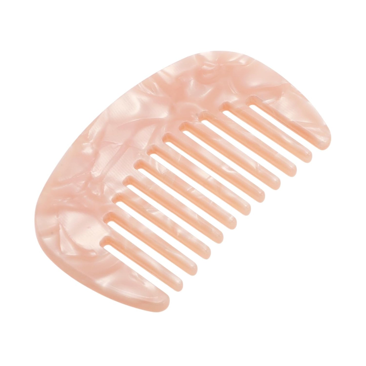 Wide Tooth Comb for Thick Curly Hair - Anti-Static Travel Comb | Emerald Green