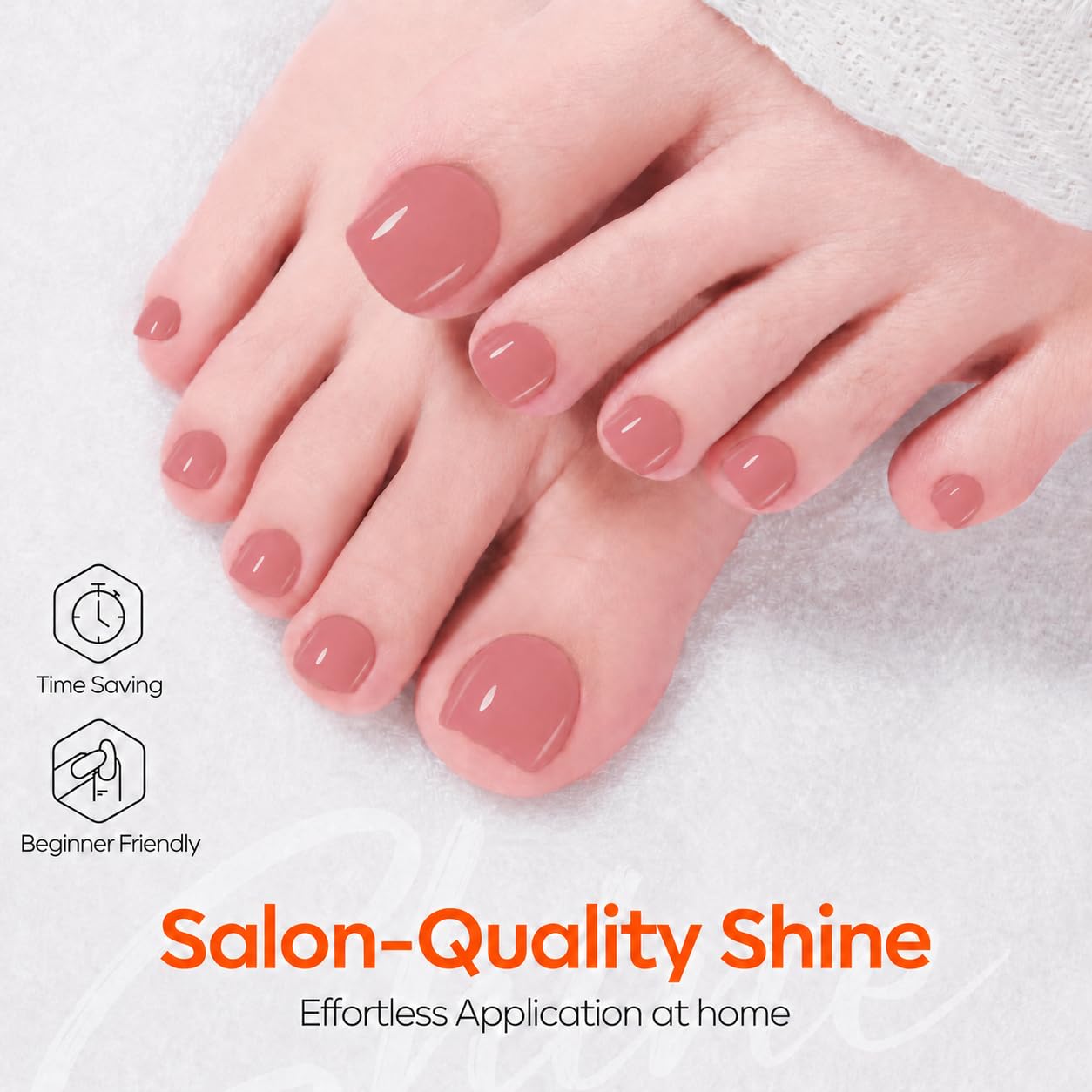 modelones Nail Strengthener and Growth Blushed Berry Nail Polish Quick Dry Nail Repair for Damaged Nails Strengthening Polish Natural Concealer Foundation Toenails & Nail Care Gifts for Women