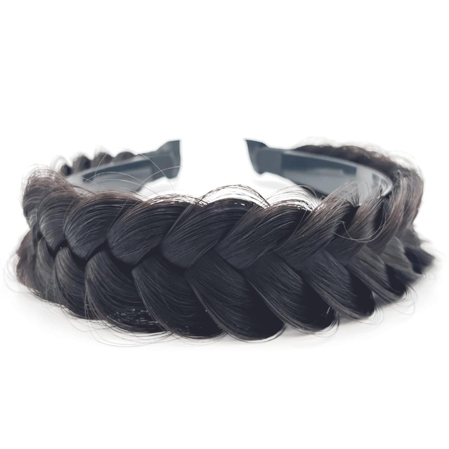 Braided Headband - Elastic Non-Slip Fashion Hair Accessory for Women & Girls | Ocher Color