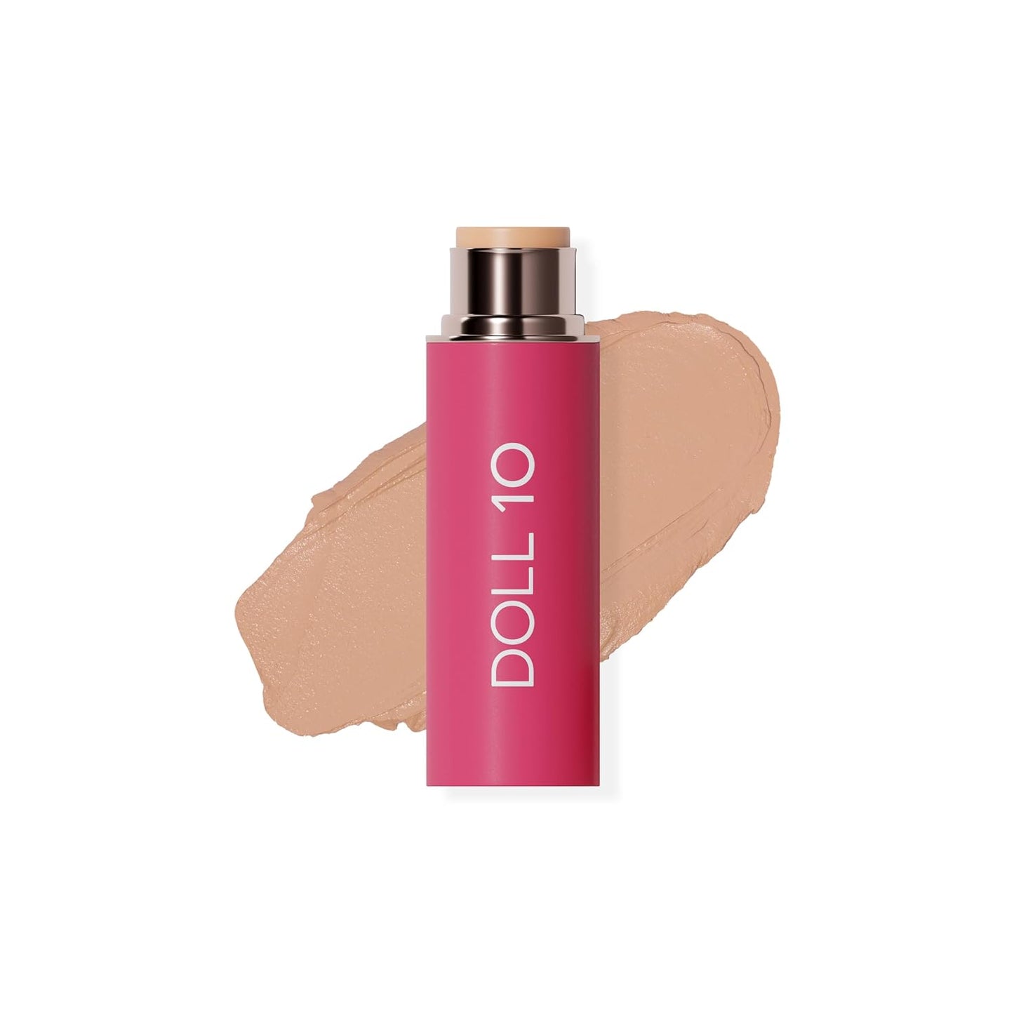 Peptide Blur Stick Foundation - Hydrating Soft-Focus Pore Blurring Makeup for Mature Skin | Medium Coverage, 0.29 oz