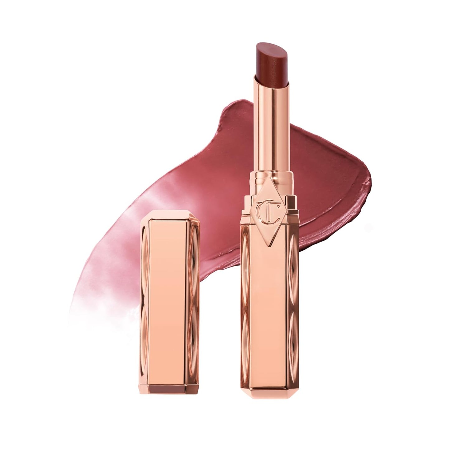 Charlotte Tilbury Pillow Talk Lip Tint - Long-Lasting Blush Balm with Peptides for Hydrated Lips | 24 HR Moisture