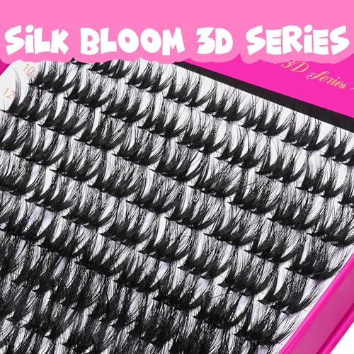 VEYESBEAUTY VBmuse Lash Clusters - 3D Fluffy Individual Eyelash Extensions