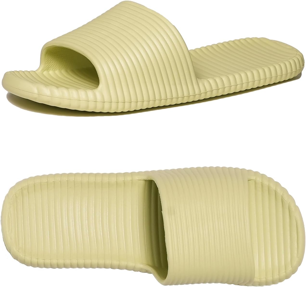 Shower Shoes - Quick Drying Non-Slip Slides for Women & Men | Indoor/Outdoor Spa, Gym, Pool, Beach Sandals