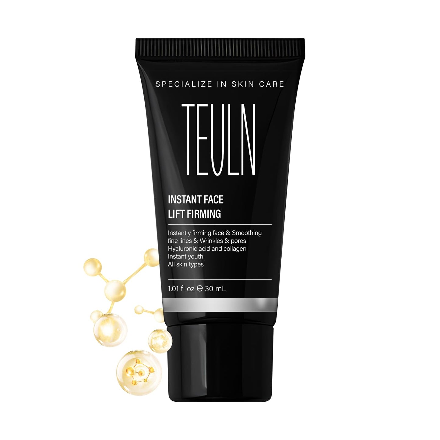 TEULN PDRN Instant Face Lift Cream,Instant Face Tightener, Smoothing Fine Lines, Wrinkles and Pores,Face Tightening and Lifting，Rapidly Improves the Look of Aged Skin for Women & Men