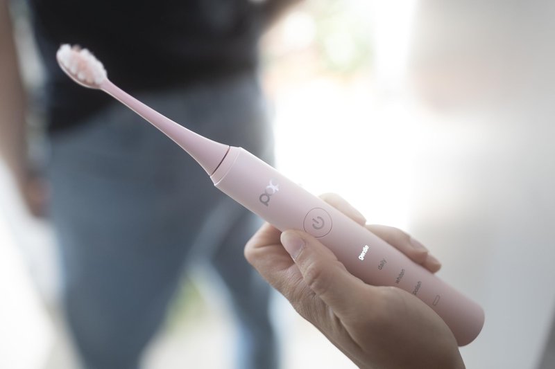 Pop Sonic Pro 2.0 Electric Toothbrush (White) Rechargeable Sonic Toothbrush with 45,000 Vibrations Per Minute & 4 Cleaning Modes for Adults & Kids with Long Lasting Dupont Nylon Bristles