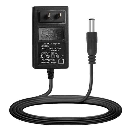 15V 1A DC Power Supply Adapter Charger Cable Compatible with Litter Robot 3,Litter Robot Power Supply, Self-Cleaning Cat Litter Boxes and More -6.6FT(Converter DC 5.5mm x 2.1mm/5.5mm x 2.5mm Plug)