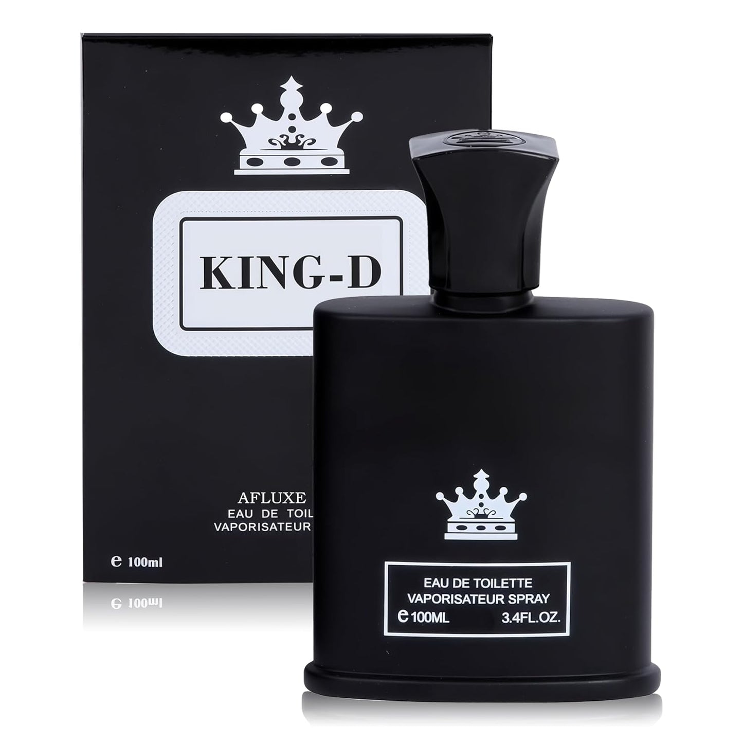 AFLUXE AVENTO UOMO Cologne for Men - Long-Lasting Woody Fresh Scent | 100ml Eau de Toilette Gift Set