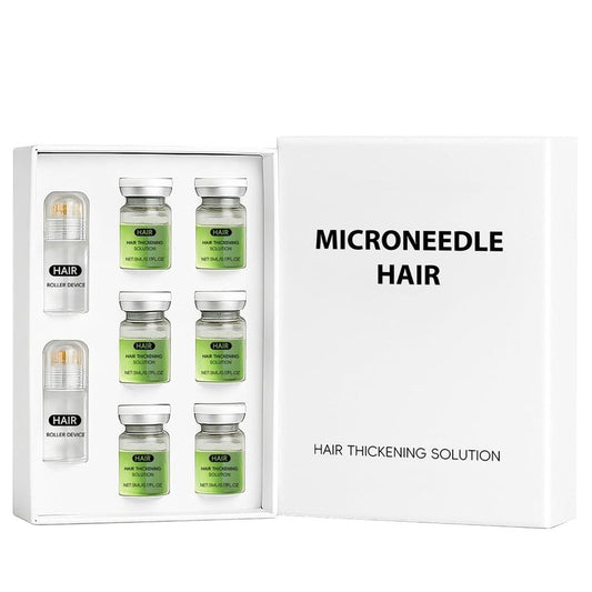Hair Regrowth System - Advanced Treatment with Ginseng, Eclipta Prostrata & Peppermint Oil | Thicker Hair for Men & Women