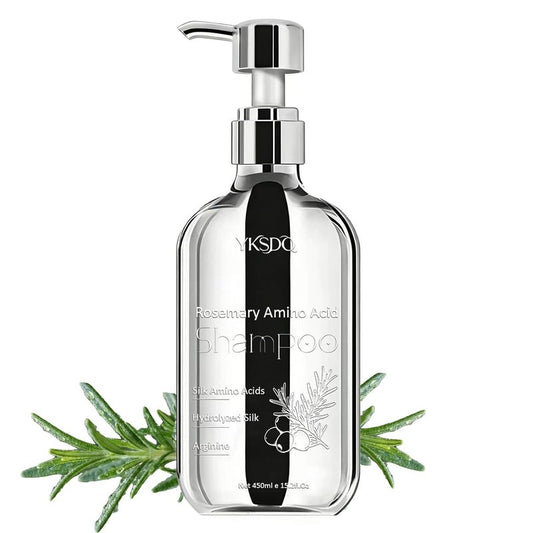 Rosemary Shampoo - Unisex Sulfate-Free Formula with Hydrolyzed Collagen & Amino Acids | Nourishing Hair Care for Fuller-Looking Hair