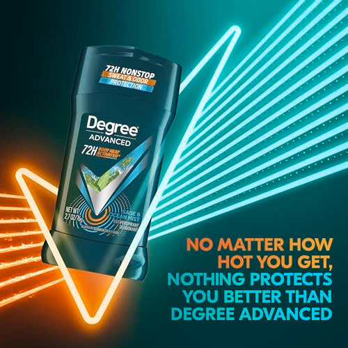 Degree Men Antiperspirant Deodorant Sage & Ocean Mist 2.7 oz - Pack of 2