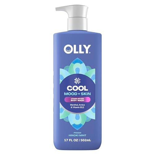 OLLy Cool Mood + Skin Body Wash with Arnica & Vitamin B12 - 17 fl oz