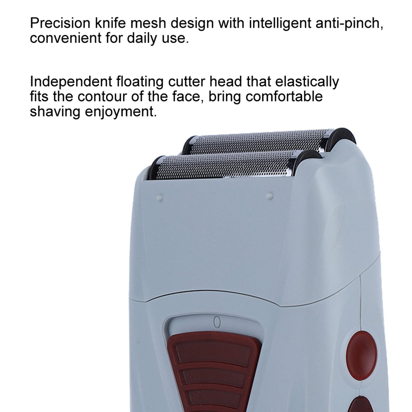 Electric Hair Clipper, Rechargeable Men Electric Hair Clipper Trimmer Double Head Reciprocating Shaver