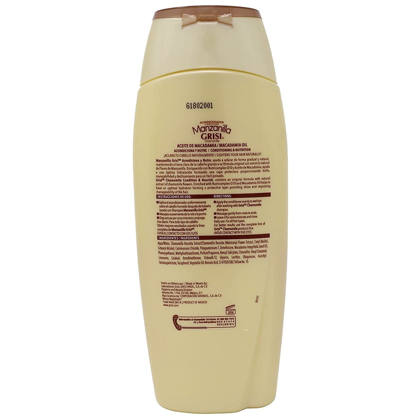 Chamomile Conditioner - Nourishing 13.5oz for Soft, Healthy Hair