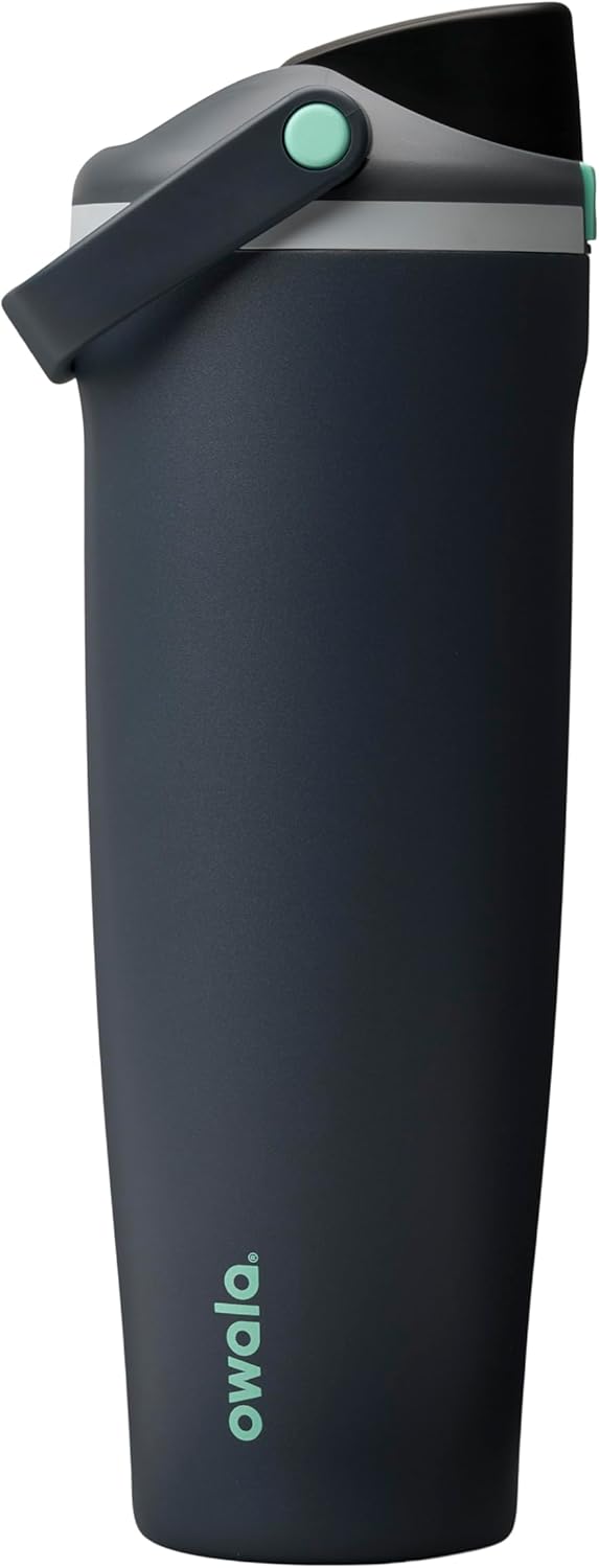 Owala FreeSip Sway Insulated Stainless Steel Water Bottle - 40oz, Two-Way Spout, BPA Free, Leak Proof, Ideal for Travel & Sports