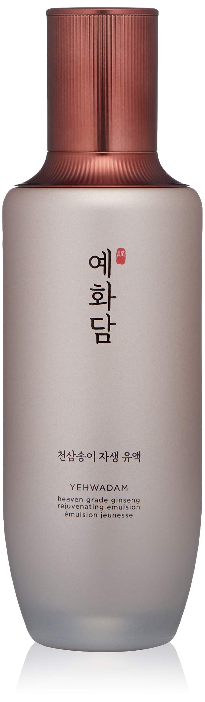 THE FACE SHOP Yehwadam Heaven Grade Ginseng Rejuvenating Emulsion | Gentle & Low-Irritant Formula for Instant Face Moisturization | Naturally Derived for Face Skin Brightness, 4.70 Fl Oz(Pack of 1)