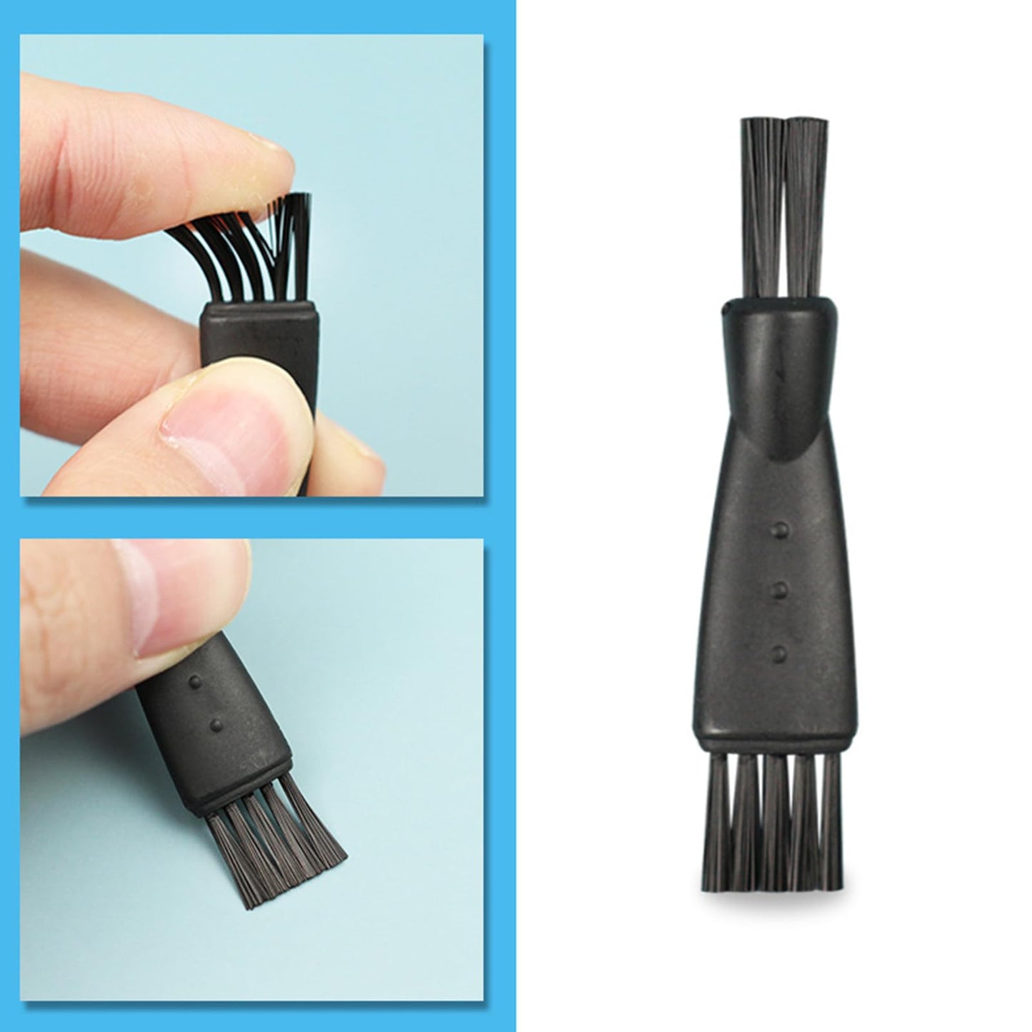 4PCS Solo Shaver Head Replacement - Charger, Brushes, USB Cable, Trimmer Head Replacement