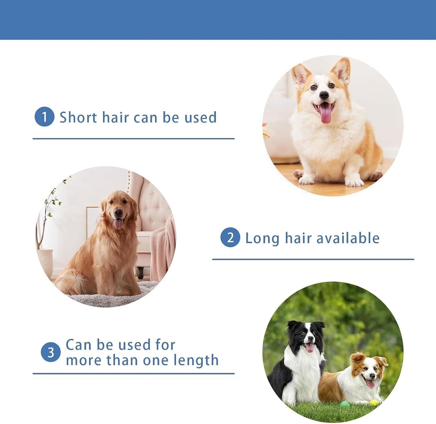 Replacement Blade for Nebot P1 Pro Pet Grooming Kit - 5F Cut Length 1/4” (6.3mm) | 2 Pack