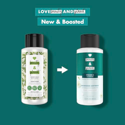 Love Beauty and Planet Conditioner for Curly Hair - 13.5 oz, Vegan, Sulfate-Free