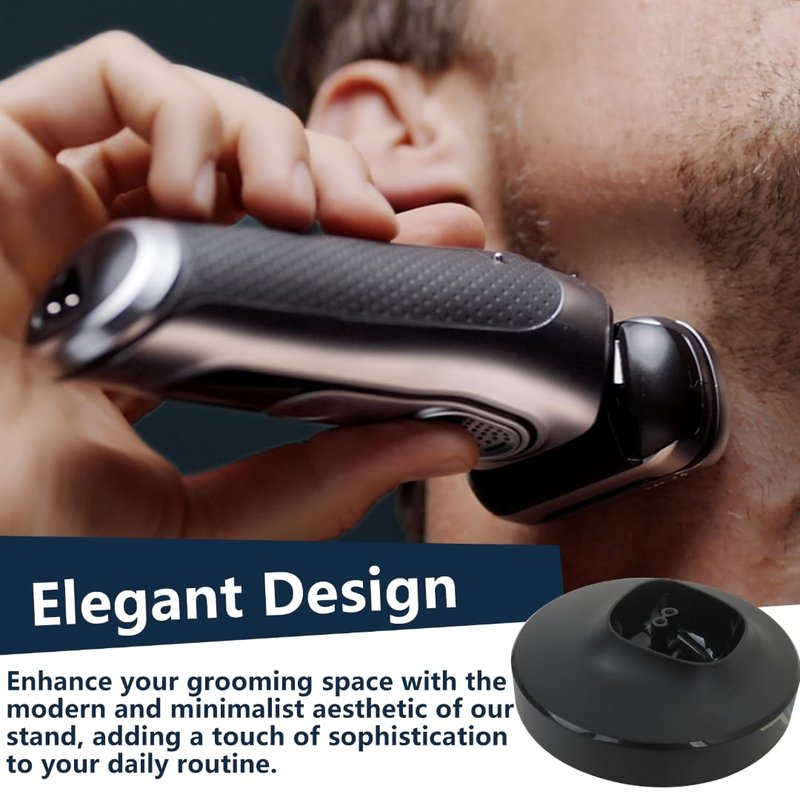 Premium Charging Stand/Dock Compatible for Norelco Shavers Universal Compatibility with S5588, S9502, S9985, S9987, SP9860 Models, Black