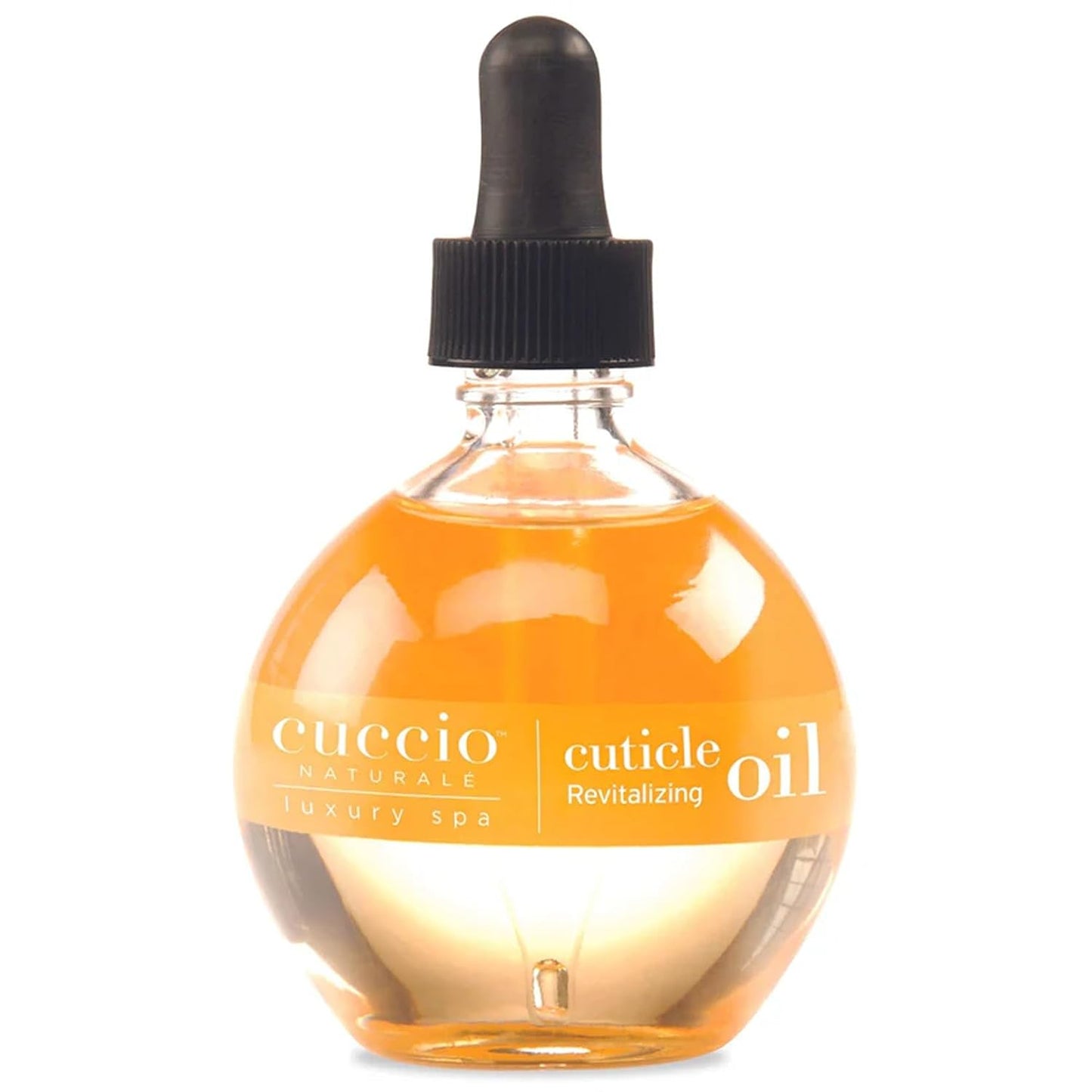 Cuccio Naturale Revitalizing Cuticle Oil - Lightweight Hydrating Nail & Cuticle Conditioner | 2.30 Fl Oz