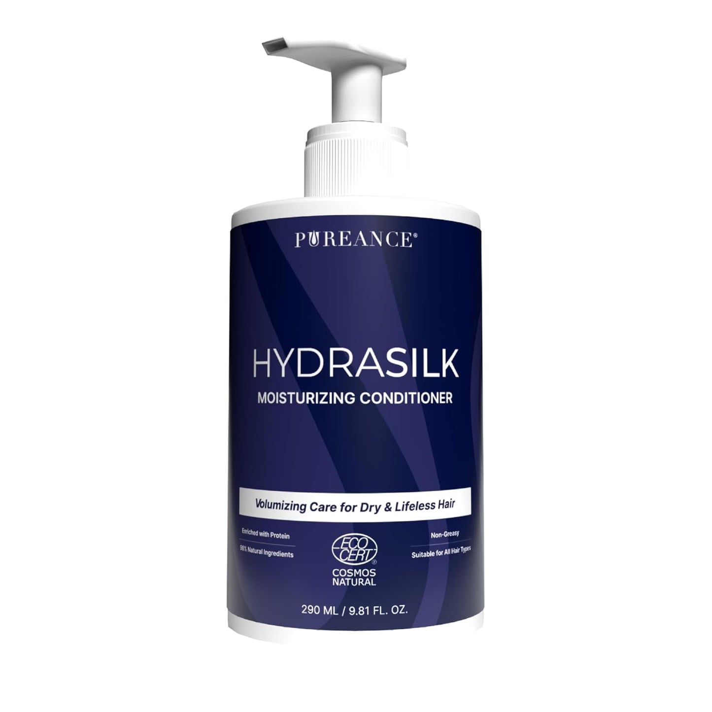Hydrating Hair Conditioner for Dry, Damaged Hair - Sulfate-Free with Coconut & Argan Oil | 9.81 Fl Oz