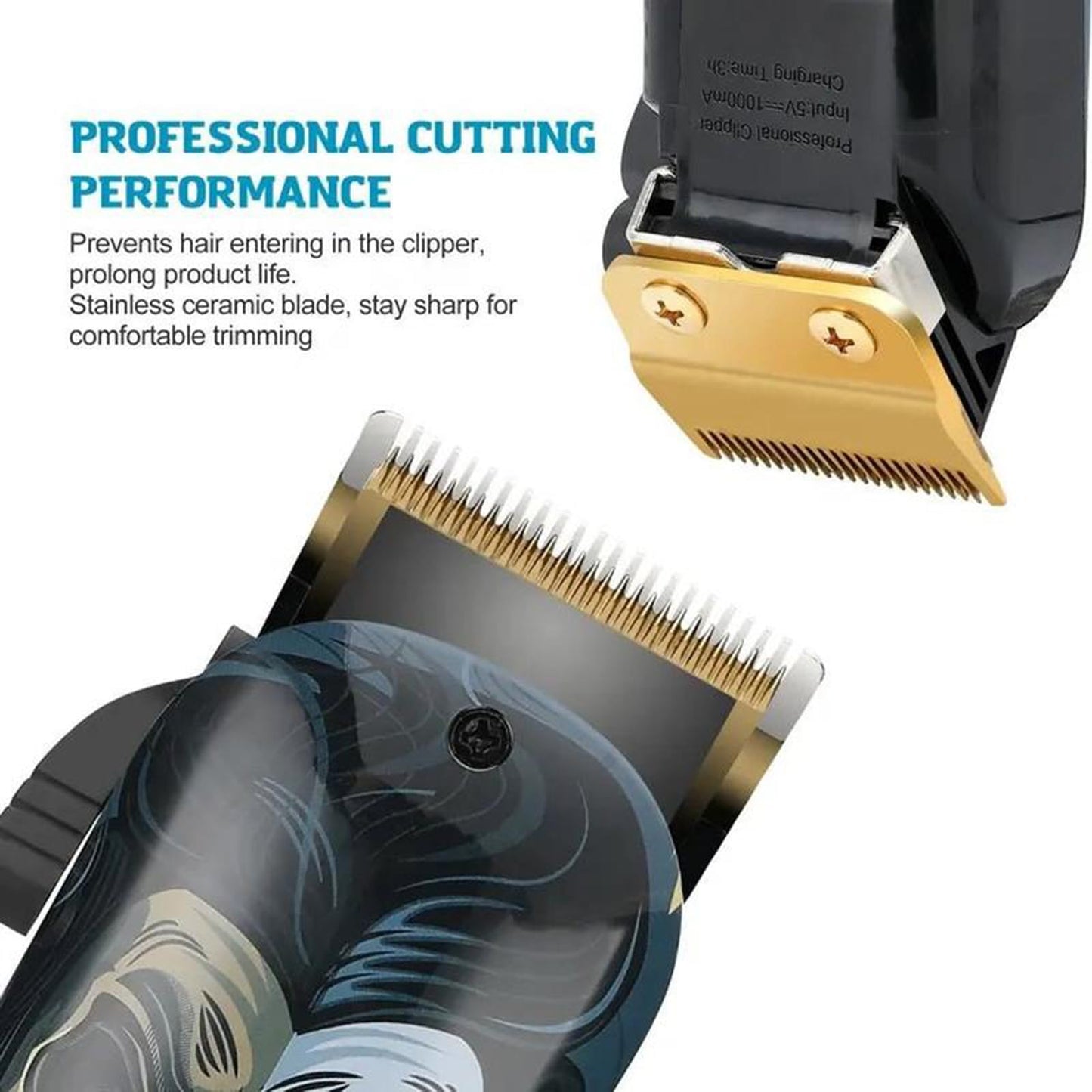 4YT-X20 Skull Cordless Hair Clippers，Hair Clippers for Men Haircut Machine Rechargeable Clippers, Grooming Kit Gifts for Men