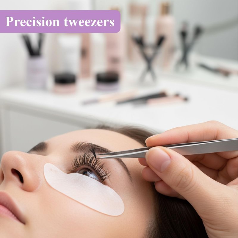 3 Pcs Straight Pointed Tip Tweezers, Needle Nose Tweezer for Craft, Pointed Precision Tweezers for Eyebrows Stainless Steel Eyelash Tweezer for Eyelash Extensions Blackhead Hair Eyebrow Removal