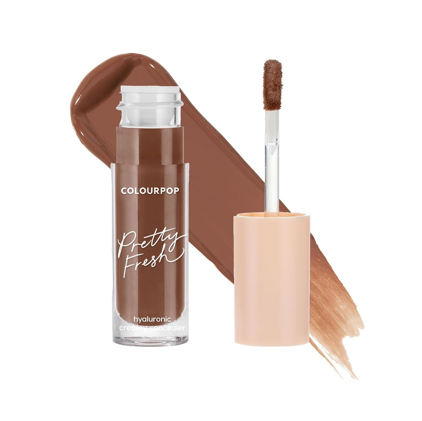 ColourPop Pretty Fresh Creamy Concealer - Full Coverage Hydrating Concealer with Hyaluronic Acid | Light 45W (0.3 oz)