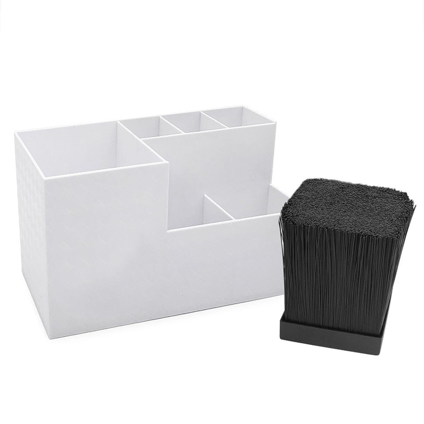 LeeQinersw Haircut Tool Holder Hairdressing Tool Storage Box Salon Shear Organizer Hair Stylist Holder with Thickened Hygienic Sponge And Non Slip Base Suitable