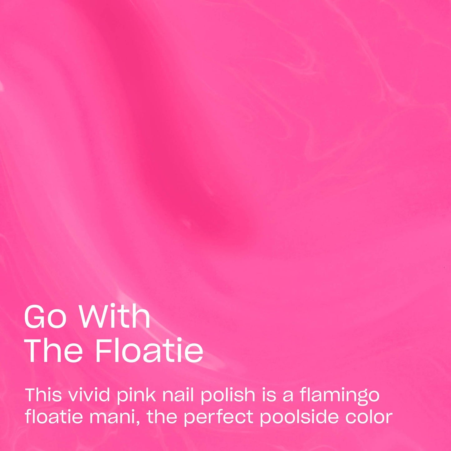 OPI Nail Lacquer Go with the Floatie | Opaque Cool Hot Pink Crème Chip Resistant Nail Polish | Trip to the Brite Side | Summer 2026 Collection