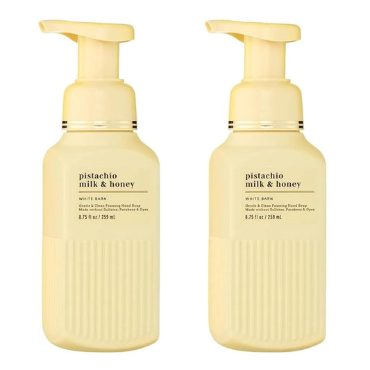 Gentle & Clean Foaming Hand Soap - Pistachio Milk & Honey Scent | Non-Drying Formula, 8.75 fl oz - 2 Pack
