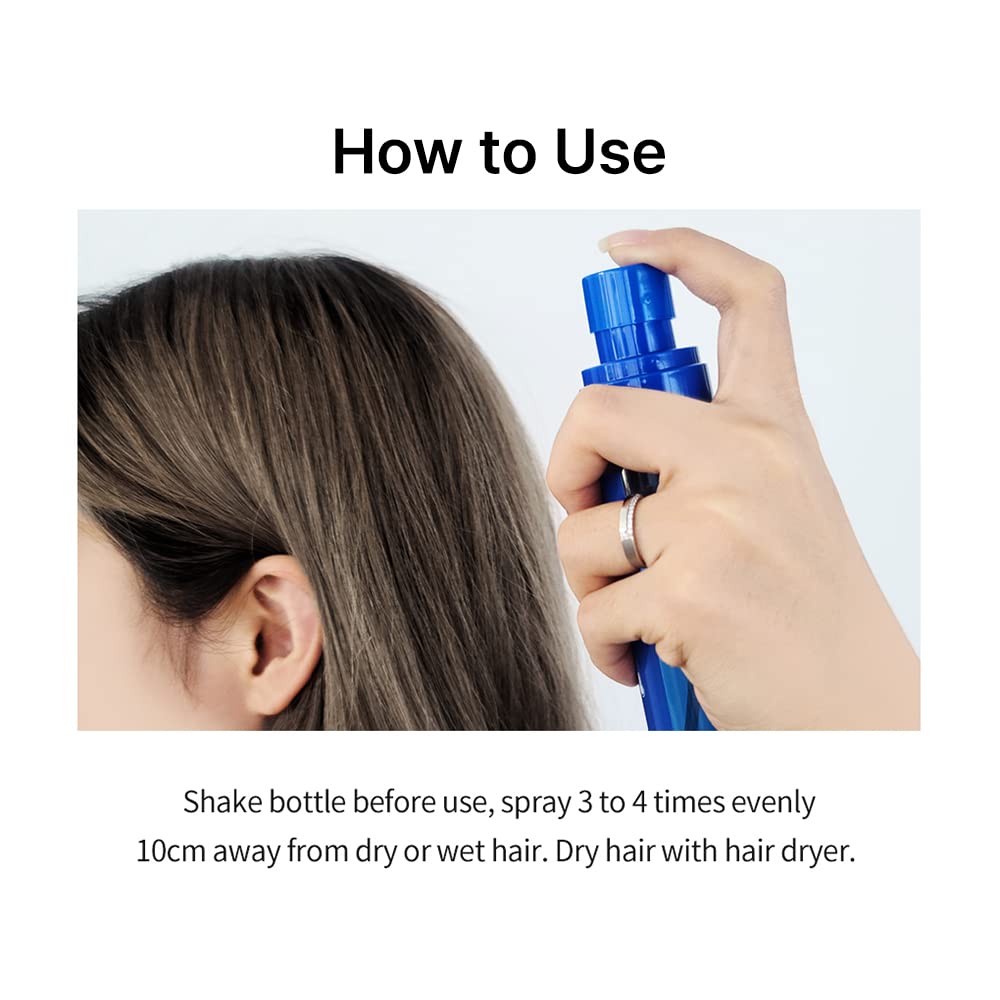 LADOR Hair Heat Protectant Spray Leave-In Conditioner Detangler Mist for Hot Tools & Curling Iron - Instant Gloss Anti-Frizz Keratin Treatment Free of Silicone Paraben Sulfate Alcohol 3.4 Fl Oz