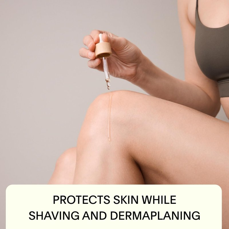 Leaf Shave | Leaf Pre- & Post-Shave Oil with Reusable Pump - Plant-Based Skin Conditioning Oil for Women & Men - Smooth Shave, Added Moisture, & Reduced Irritation - 5.9 fl oz