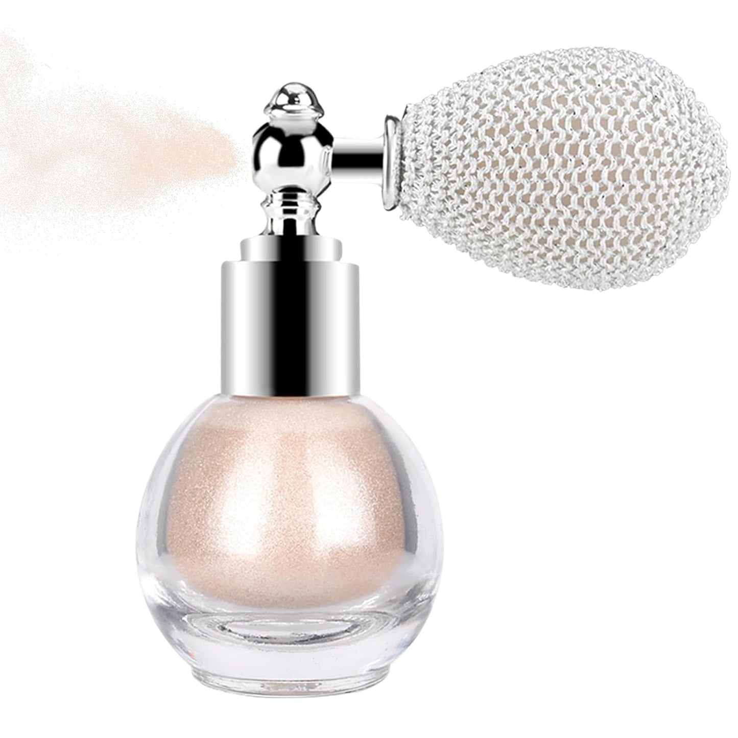 Champagne Body Glitter Spray - Shimmering Loose Powder for Hair, Face & Nail Art | Perfect for Holidays & Crafts