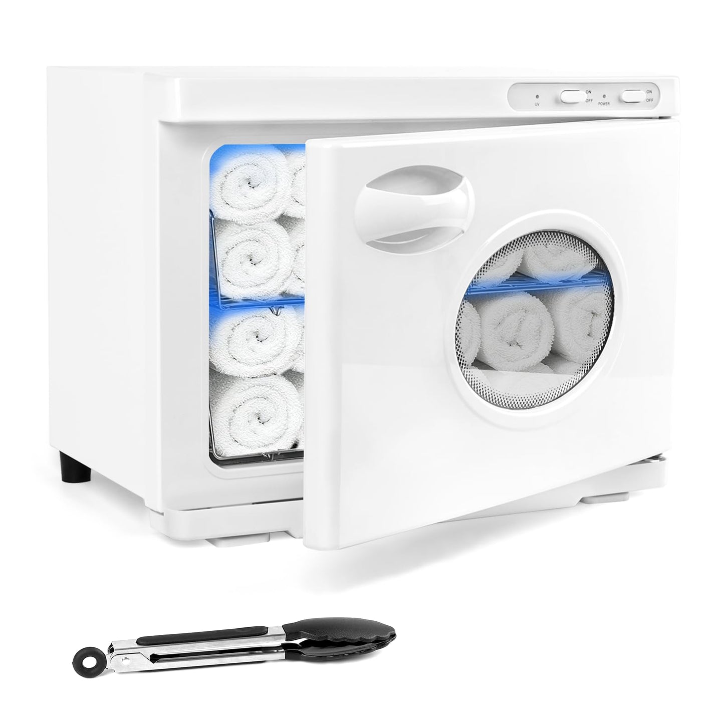 Yofuly Hot Towel Warmer, 23L Professional Spa Towel Heater Cabinet with Clip, Extra Large Estheticians Towels Heating Machine for Massage Salon Barbershop, White