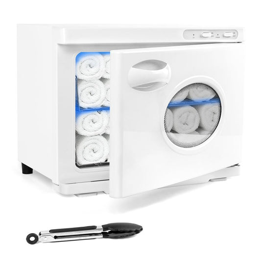 Yofuly Hot Towel Warmer, 23L Professional Spa Towel Heater Cabinet with Clip, Extra Large Estheticians Towels Heating Machine for Massage Salon Barbershop, White