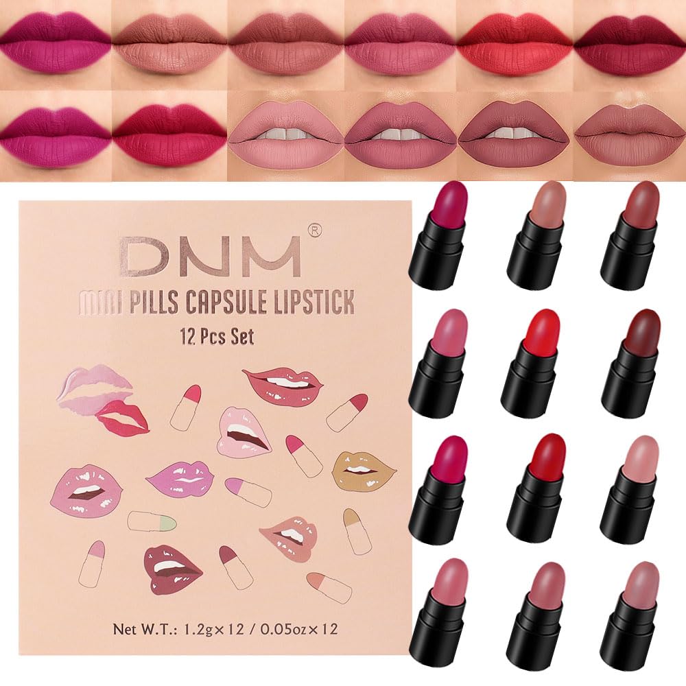 Warm Nude Pink Lip Stain - Matte Finish, Transfer Proof, Long Lasting Waterproof Lip Tint | Highly Pigmented 24-Hour Wear