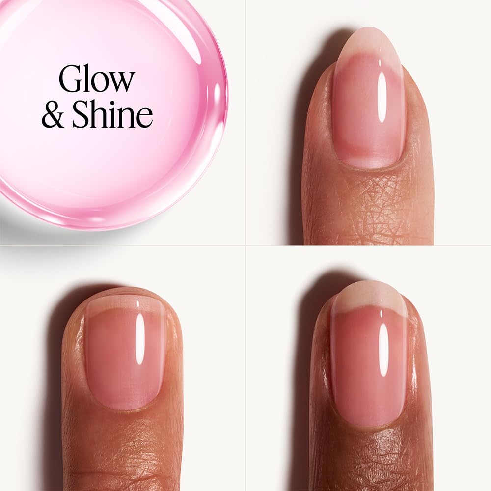 Essie Nail Strengthener - 8-Free Vegan Formula for Healthy Nails | Pink Tint, 0.46 Fl Oz
