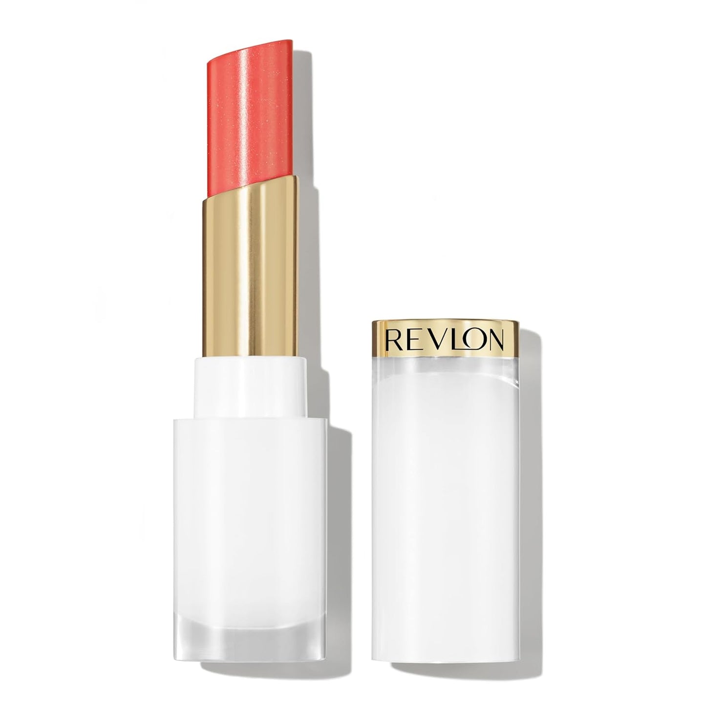 Revlon Super Lustrous Glass Shine Balm - Hydrating Tinted Lip Balm with Hyaluronic Acid | 001 Sparkling Quartz, 0.11 oz