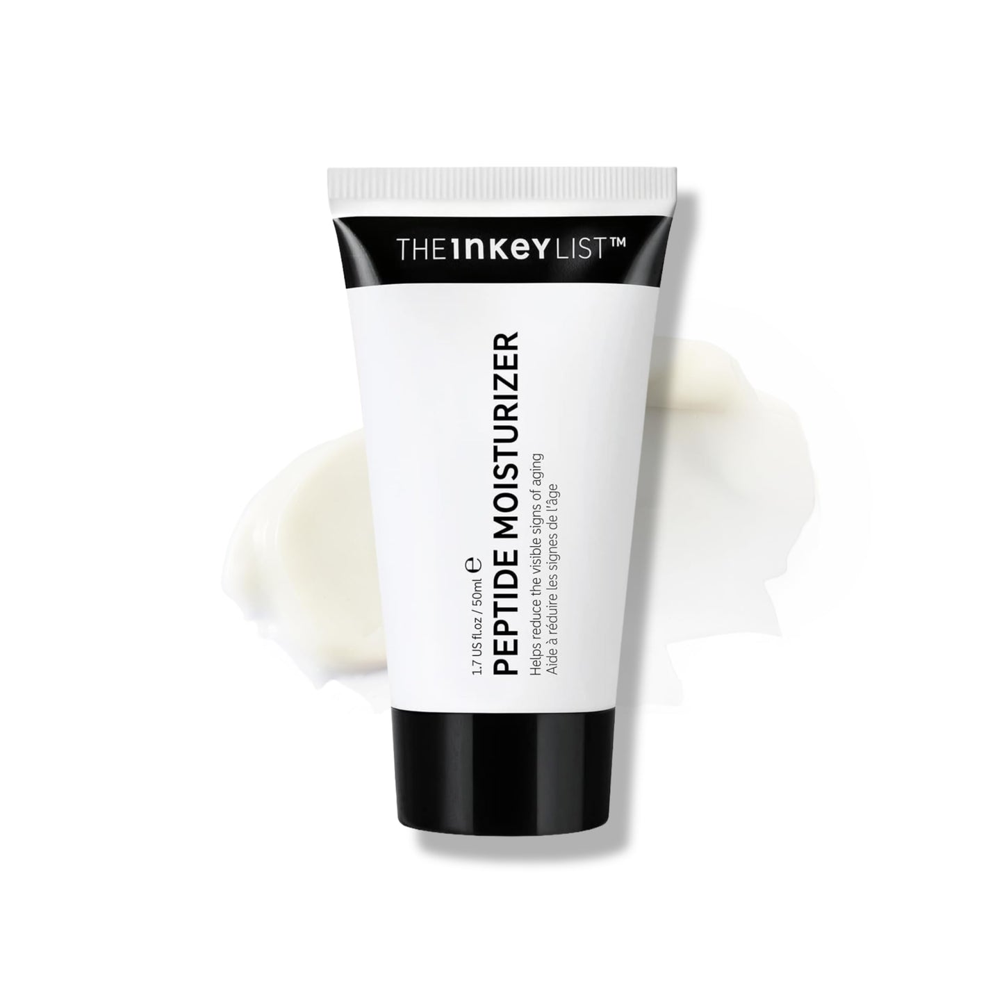 The INKEY List Peptide Moisturizer, Face Moisturizer for Dry Skin, Reduce Appearance of Fine Line & Wrinkles, Hydrate Skin, 1.69 fl oz