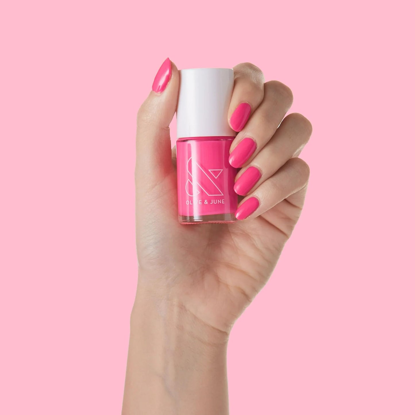 Strawberry Pink Nail Polish - Set by Hot Strawberry